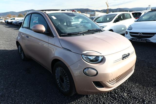 Fiat 500e Cabrio - 42 kWh 118 Temp AppC SchukoM2 LM16Z