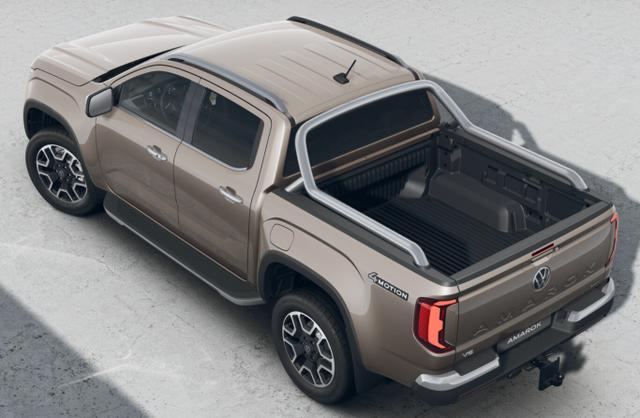 Volkswagen Amarok Aventura AHK Rollcover Chrom Matrix Leder 