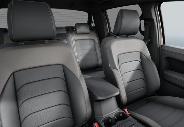 Volkswagen Amarok Aventura AHK Rollcover Chrom Matrix Leder 