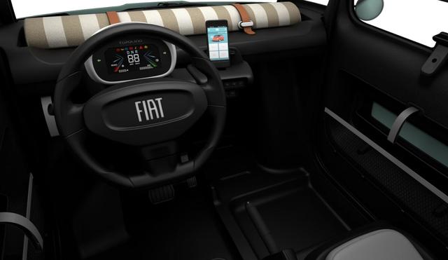 Fiat Topolino 7kWh L6e Pano DigC USB Servo Chrom 2S 