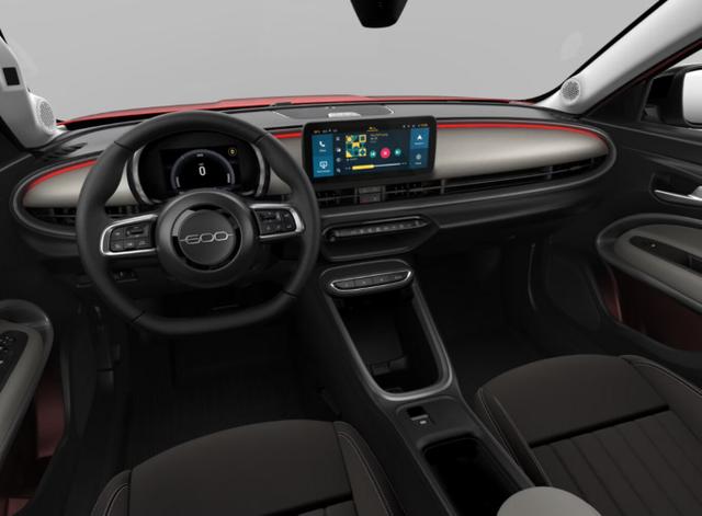 Fiat 600 Hybrid La Prima Massage SHZ eHK ACC Nav Kam 