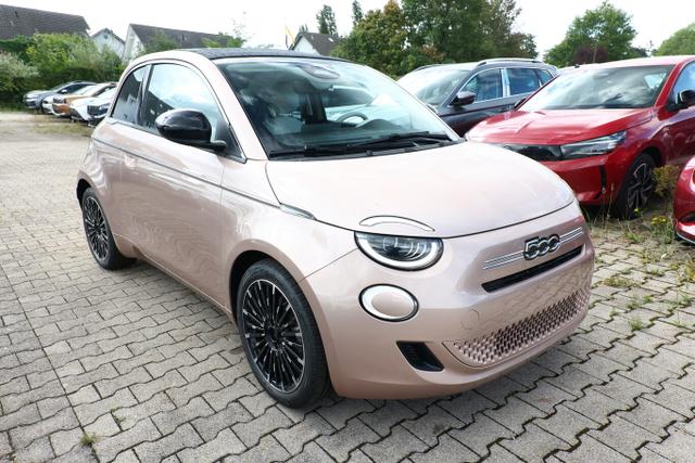 Fiat 500C 500 Cabrio La Prima Nav Keyl SHZ 17Z Kam LED Car 