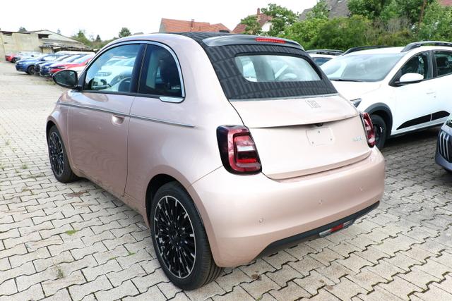 Fiat 500C 500 Cabrio La Prima Nav Keyl SHZ 17Z Kam LED Car 
