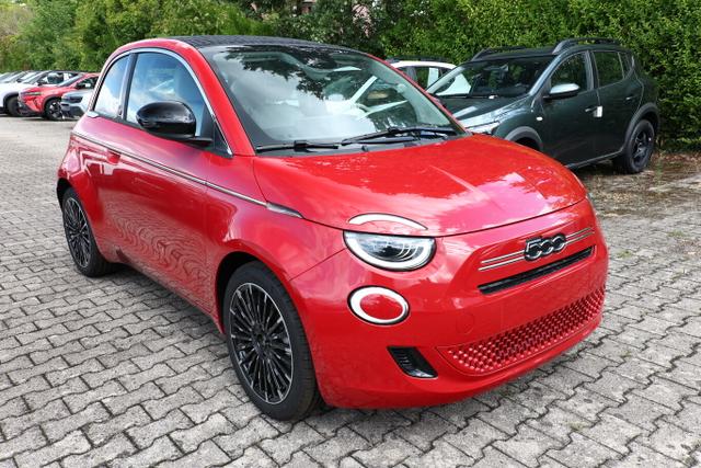 Fiat 500C 500 Cabrio La Prima Nav Keyl SHZ 17Z Kam LED Car 