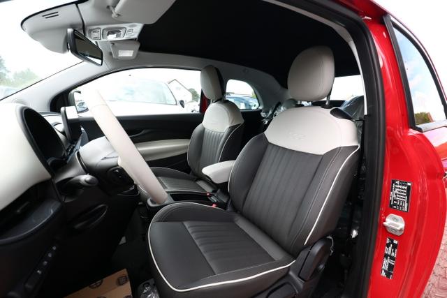 Fiat 500C 500 Cabrio La Prima Nav Keyl SHZ 17Z Kam LED Car 