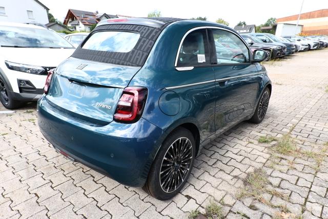 Fiat 500C 500 Cabrio La Prima Nav Keyl SHZ 17Z Kam LED Car 