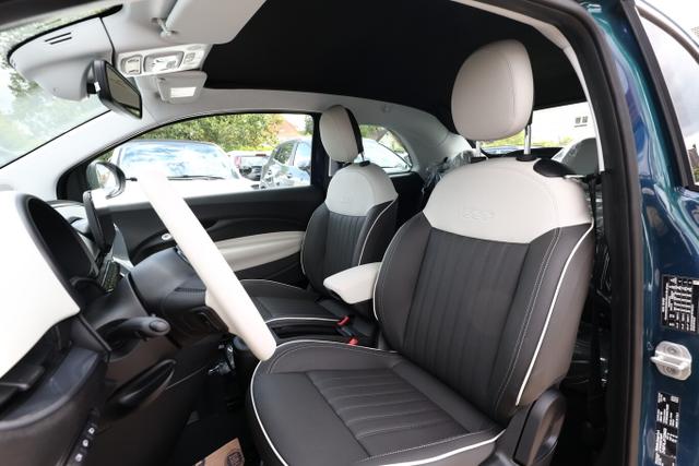 Fiat 500C 500 Cabrio La Prima Nav Keyl SHZ 17Z Kam LED Car 