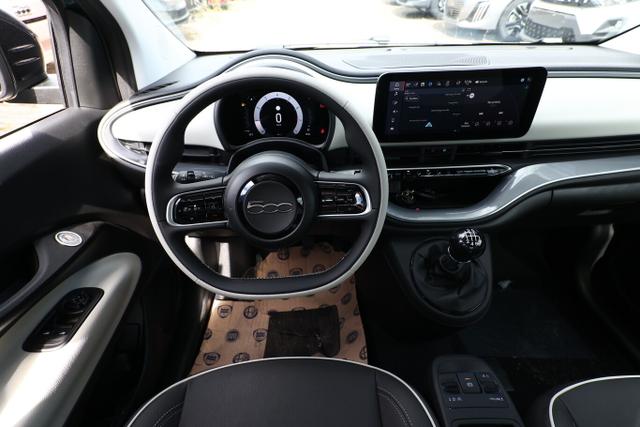 Fiat 500C 500 Cabrio La Prima Nav Keyl SHZ 17Z Kam LED Car 