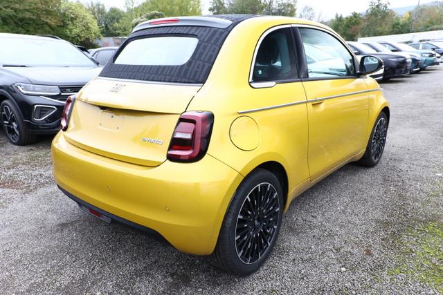 Fiat 500C 500 Cabrio La Prima Nav Keyl SHZ 17Z Kam LED Car 