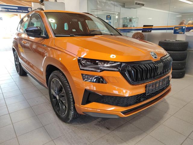 Skoda Karoq - Sportline 4x4 2.0 TSI DSG Sportline, AHK, Matrix, Kamera, 5-J Garantie Vorlauffahrzeuge