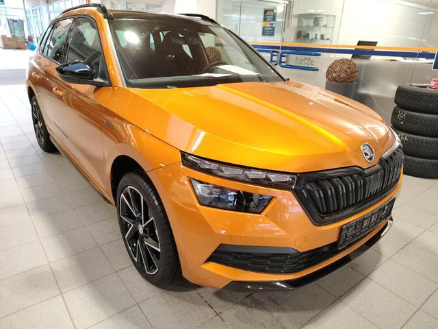 Lagerfahrzeug Skoda Kamiq - Monte Carlo 1.0 TSI DSG Carlo, AHK, virtual, el. Klappe, sofort