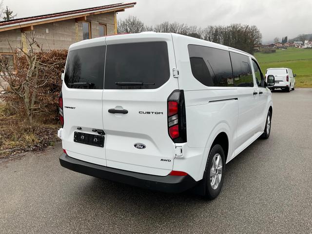 Ford Transit Custom 320 L2 AWD Trend Kombi 2.0 EcoBlue H1 Trend, 8-Sitzer, AHK, Navi, Heckflügeltür 