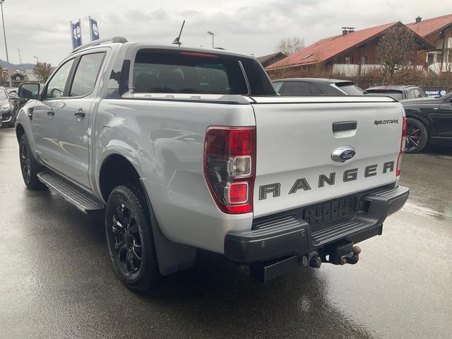 Ford Ranger Doppelkabine 4x4 Wildtrak 2.0 TDCi Doka Wildtrack, AHK, Leder, Navi 