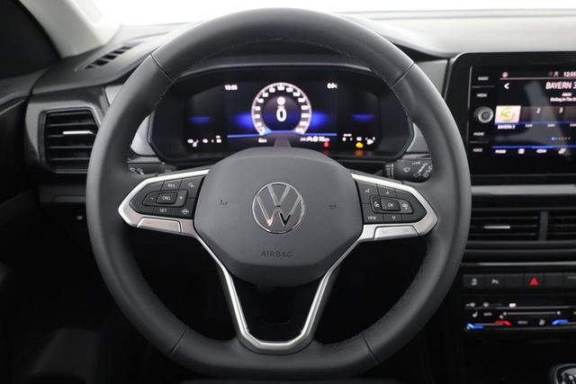 Volkswagen T-Cross 1.0 TSI 85 kW Life Life, AHK, Kamera, 17-Zoll, Winterpaket, Climatronic 