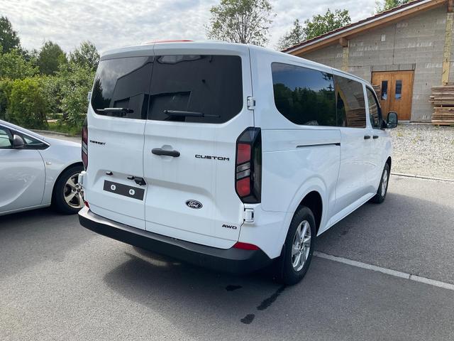 Ford Transit Custom 320 L2 AWD Trend Kombi 2.0 Allrad H1 Trend, 9-Sitzer, AHK, Navi, Heckflügeltüren 