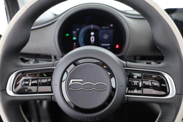 Fiat 500e Cabrio La Prima 43kWh, Leder, Navi, Kamera, LED 