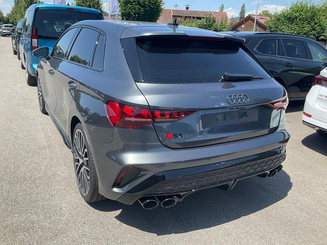 Audi S3 2.0 TFSI quattro Sportback quattro, 19-Zoll, Matrix, Optik schwarz, Kamera, el. Klappe, 4-J Garantie 