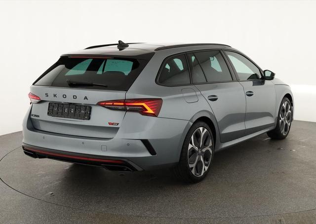 Skoda Octavia Combi RS 2.0 TSI DSG, Sonderlackierung, Pano, AHK, 19 Zoll, Canton, el. Klappe, Navi, Matrix, sofort 