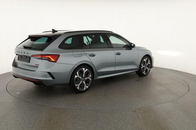 Skoda Octavia Combi RS 2.0 TSI DSG, Sonderlackierung, Pano, AHK, 19 Zoll, Canton, el. Klappe, Navi, Matrix, sofort 
