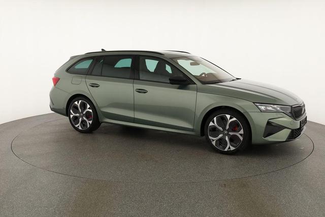 Skoda Octavia Combi RS 2.0 TSI DSG, Sonderlackierung, Pano, AHK, 19 Zoll, Canton, el. Klappe, Navi, Matrix, sofort 