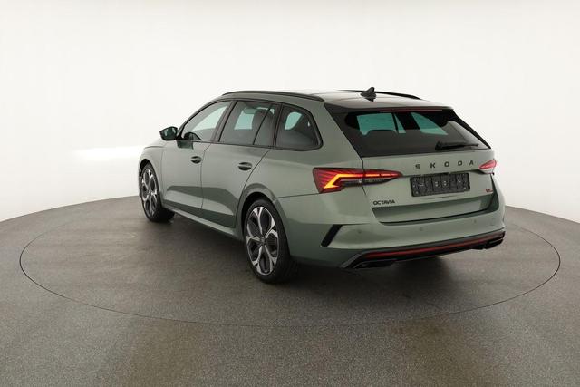 Skoda Octavia Combi RS 2.0 TSI DSG, Sonderlackierung, Pano, AHK, 19 Zoll, Canton, el. Klappe, Navi, Matrix, sofort 