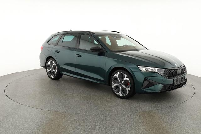Skoda Octavia Combi RS 2.0 TSI DSG, Sonderlackierung, Pano, AHK, 19 Zoll, Canton, el. Klappe, Navi, Matrix, sofort 