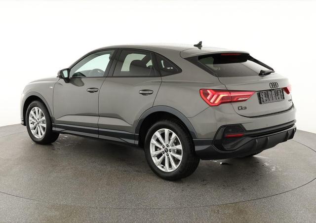Audi Q3 Sportback 45 TFSI quattro S line qu S-LINE, AHK, Optik schwarz, Navi, Kamera, el. Klappe 