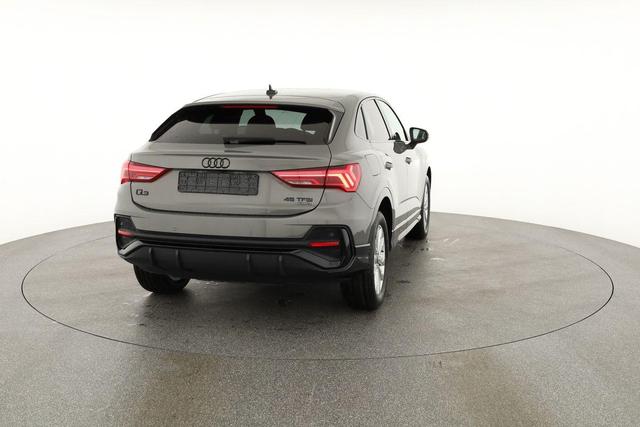 Audi Q3 Sportback 45 TFSI quattro S line qu S-LINE, AHK, Optik schwarz, Navi, Kamera, el. Klappe 