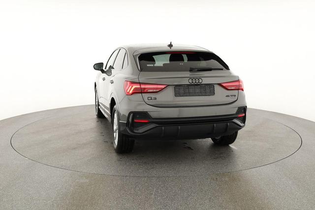Audi Q3 Sportback 45 TFSI quattro S line qu S-LINE, AHK, Optik schwarz, Navi, Kamera, el. Klappe 