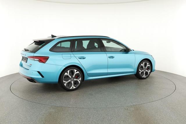 Skoda Octavia Combi RS 2.0 TSI DSG, Sonderlackierung, Pano, AHK, 19 Zoll, Canton, el. Klappe, Navi, Matrix, sofort 