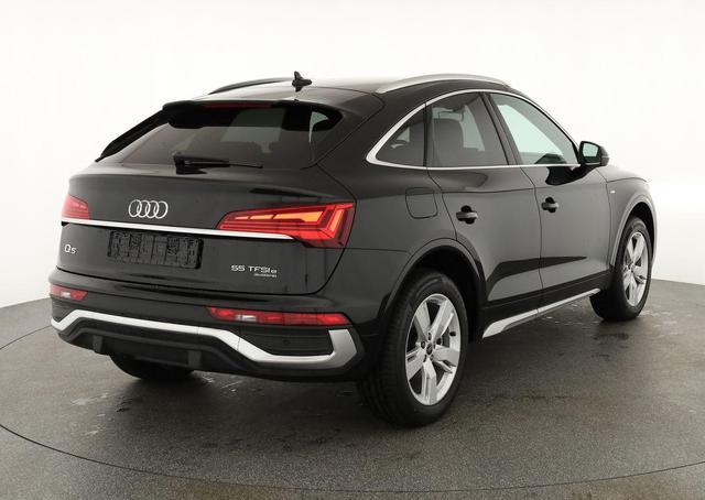 Audi Q5 Sportback 55 TFSI e quattro S line TFSIe S-LINE, AHK, 19-Zoll, Teilleder 