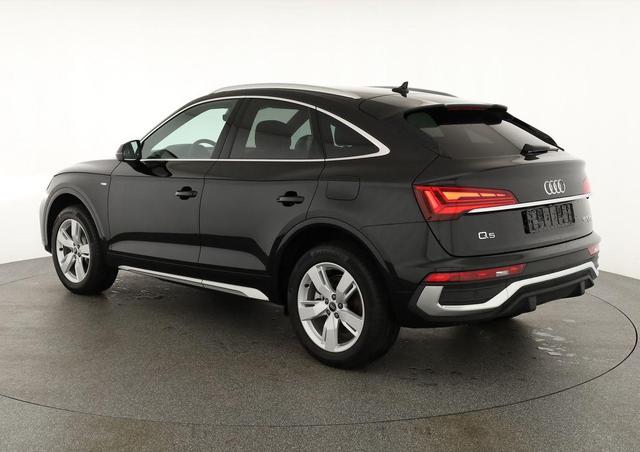 Audi Q5 Sportback 55 TFSI e quattro S line TFSIe S-LINE, AHK, 19-Zoll, Teilleder 