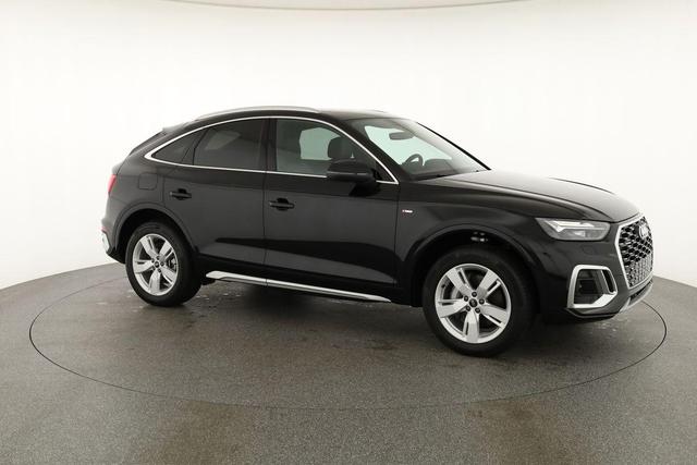 Audi Q5 Sportback 55 TFSI e quattro S line TFSIe S-LINE, AHK, 19-Zoll, Teilleder 