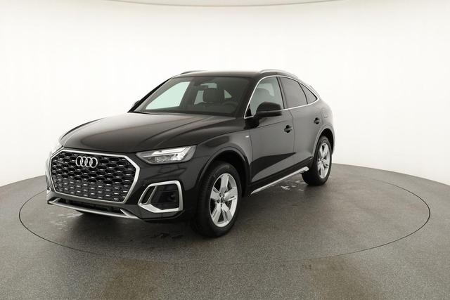 Audi Q5 Sportback 55 TFSI e quattro S line TFSIe S-LINE, AHK, 19-Zoll, Teilleder 