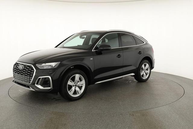 Audi Q5 Sportback 55 TFSI e quattro S line TFSIe S-LINE, AHK, 19-Zoll, Teilleder 