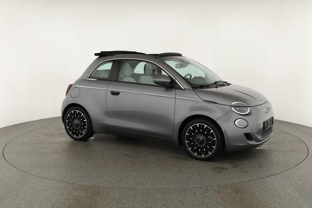 Fiat 500e Cabrio La Prima 42 kWh, Leder, Navi, Kamera, LED 