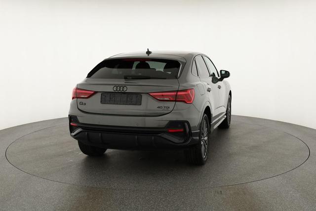 Audi Q3 Sportback 40 TDI quattro S line qu S-LINE, AHK, 19-Zoll, Optik schwarz, Navi, Kamera, el. Klappe 