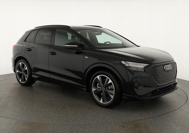 Audi Q4 e-tron - 45 basis quattro S-LINE, Pano, AHK, 20-Zoll, Matrix, Optikpaket schwarz