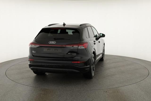 Audi Q4 e-tron 45 basis quattro S-LINE, Pano, AHK, 20-Zoll, Matrix, Optikpaket schwarz 