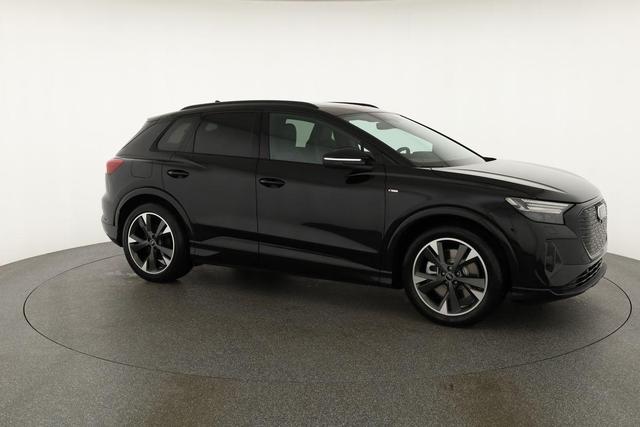 Audi Q4 e-tron 45 basis quattro S-LINE, Pano, AHK, 20-Zoll, Matrix, Optikpaket schwarz 