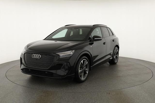 Audi Q4 e-tron 45 basis quattro S-LINE, Pano, AHK, 20-Zoll, Matrix, Optikpaket schwarz 
