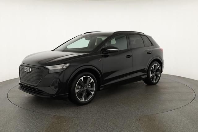 Audi Q4 e-tron 45 basis quattro S-LINE, Pano, AHK, 20-Zoll, Matrix, Optikpaket schwarz 