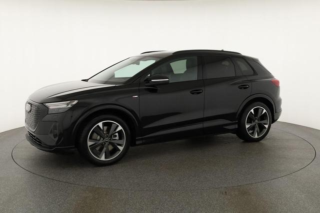 Audi Q4 e-tron 45 basis quattro S-LINE, Pano, AHK, 20-Zoll, Matrix, Optikpaket schwarz 