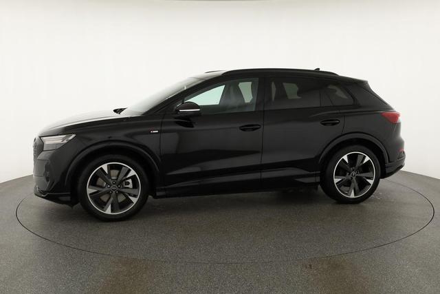 Audi Q4 e-tron 45 basis quattro S-LINE, Pano, AHK, 20-Zoll, Matrix, Optikpaket schwarz 