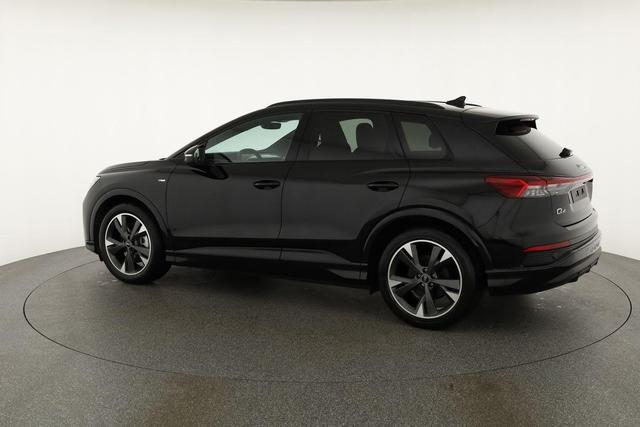 Audi Q4 e-tron 45 basis quattro S-LINE, Pano, AHK, 20-Zoll, Matrix, Optikpaket schwarz 