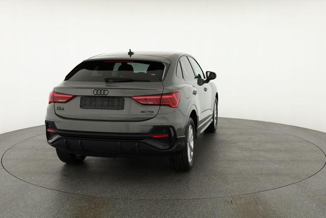 Audi Q3 Sportback 40 TDI quattro S line qu S-LINE, AHK, Optik schwarz, Navi, Kamera, el. Klappe 