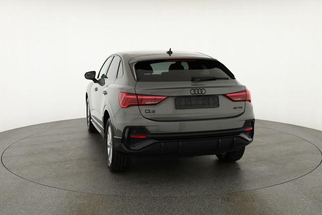 Audi Q3 Sportback 40 TDI quattro S line qu S-LINE, AHK, Optik schwarz, Navi, Kamera, el. Klappe 