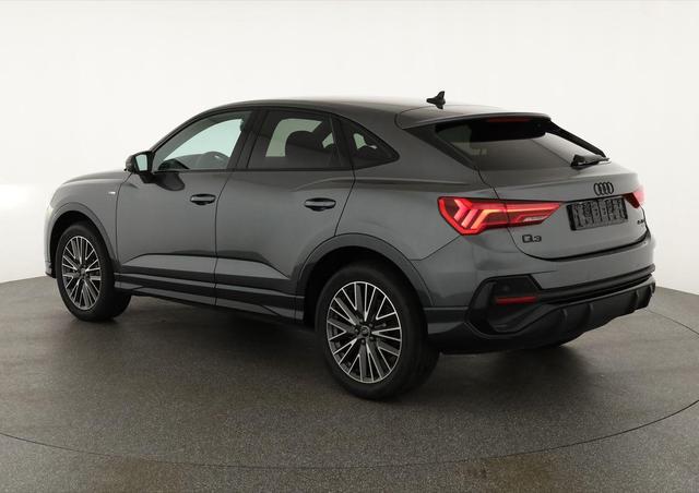 Audi Q3 Sportback 45 TFSI quattro S line qu S-LINE, AHK, 19-Zoll, Optik schwarz, Navi, Kamera, el. Klappe 