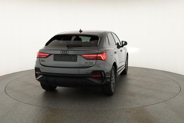 Audi Q3 Sportback 45 TFSI quattro S line qu S-LINE, AHK, 19-Zoll, Optik schwarz, Navi, Kamera, el. Klappe 