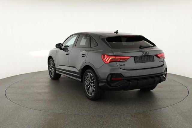 Audi Q3 Sportback 45 TFSI quattro S line qu S-LINE, AHK, 19-Zoll, Optik schwarz, Navi, Kamera, el. Klappe 
